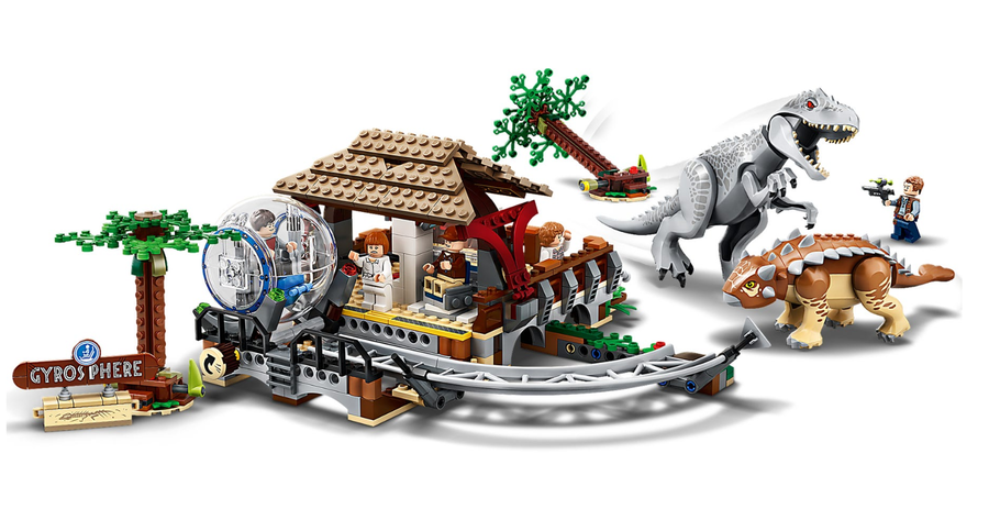 75941 LEGO Jurassic World Indominus Rex Ankylosaurus​'a Karşı