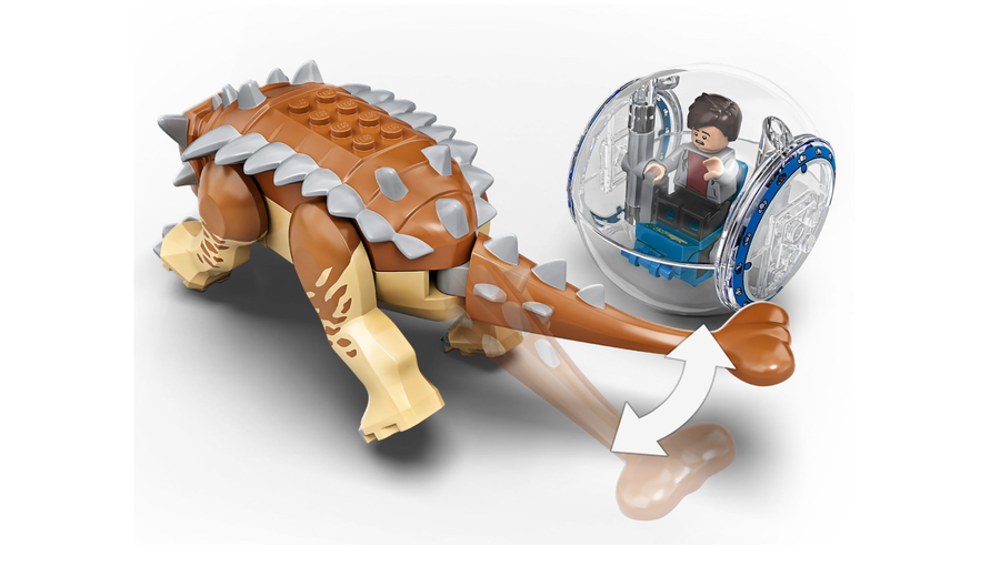 75941 LEGO Jurassic World Indominus Rex Ankylosaurus​'a Karşı