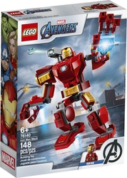 76140 LEGO Super Heroes Iron Man Robotu - Thumbnail