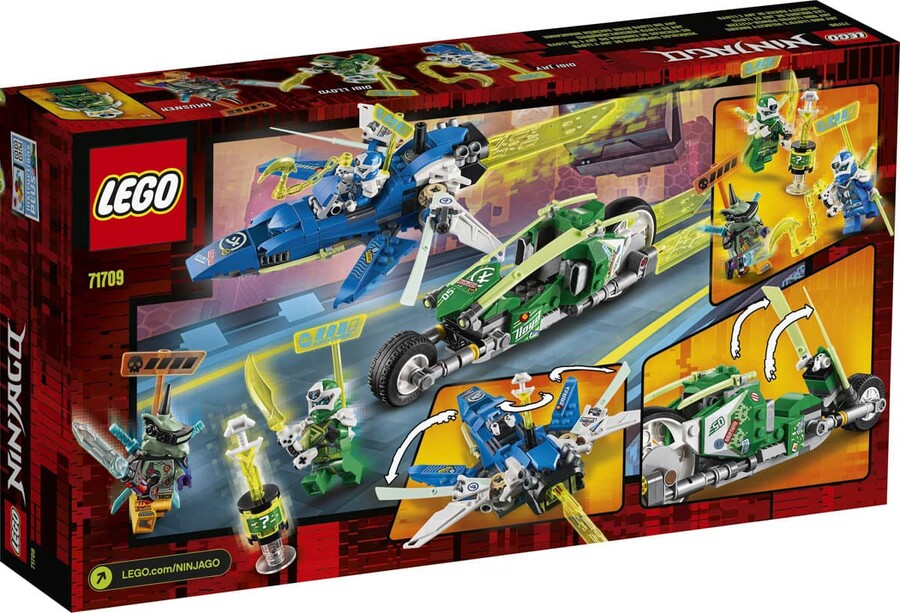 71709 LEGO Ninjago Jay ve Lloyd'un Hızlı Yarışçıları