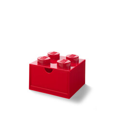 Saklama ve Ev Dekoru - 40201730 LEGO Masa Çekmecesi̇ 4 - Kırmızı