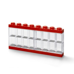 Saklama ve Ev Dekoru - 40660001 LEGO Minifigür Sergi Kutusu 16 - Kırmızı