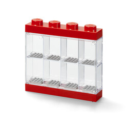 Saklama ve Ev Dekoru - 40650001 LEGO Minifigür Sergi Kutusu 8 - Kırmızı