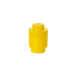 Saklama ve Ev Dekoru - 40301732 LEGO Saklama Yapım Parçası 1 Yuvarlak - Sarı
