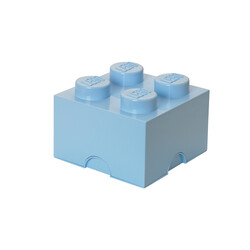 Saklama ve Ev Dekoru - 40031736 LEGO Saklama Yapım Parçası 4 - Açık Mavi