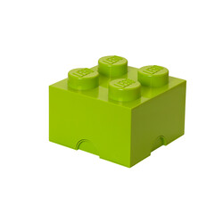 Saklama ve Ev Dekoru - 40031220 LEGO Saklama Yapım Parçası 4 - Açık Yeşil