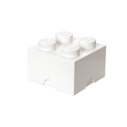 Saklama ve Ev Dekoru - 40031735 LEGO Saklama Yapım Parçası 4 - Beyaz