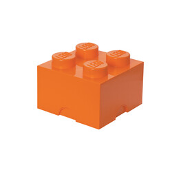 Saklama ve Ev Dekoru - 40031760 LEGO Saklama Yapım Parçası 4 - Turuncu