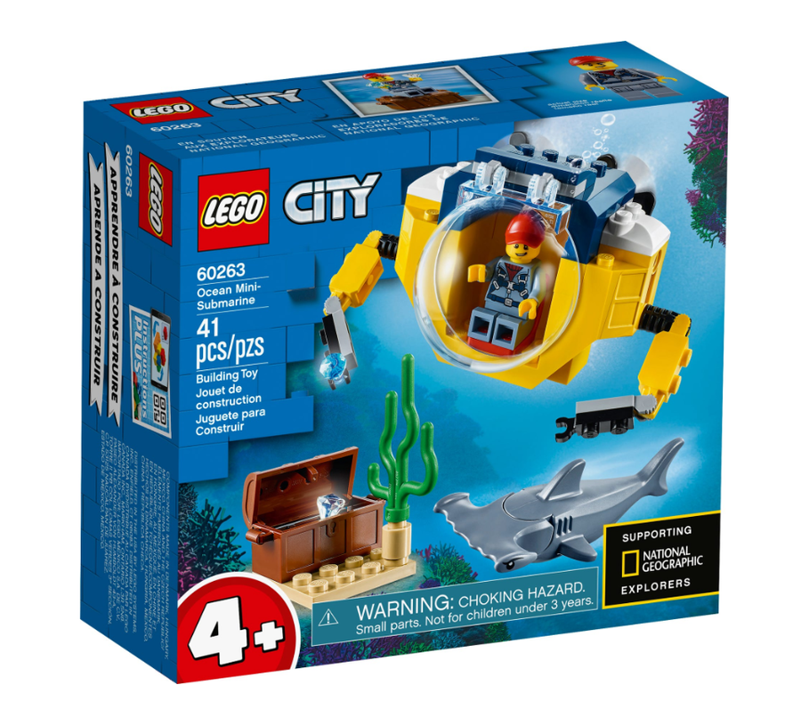 60263 LEGO City Okyanus Mini Denizaltı