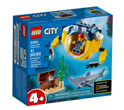 60263 LEGO City Okyanus Mini Denizaltı - Thumbnail