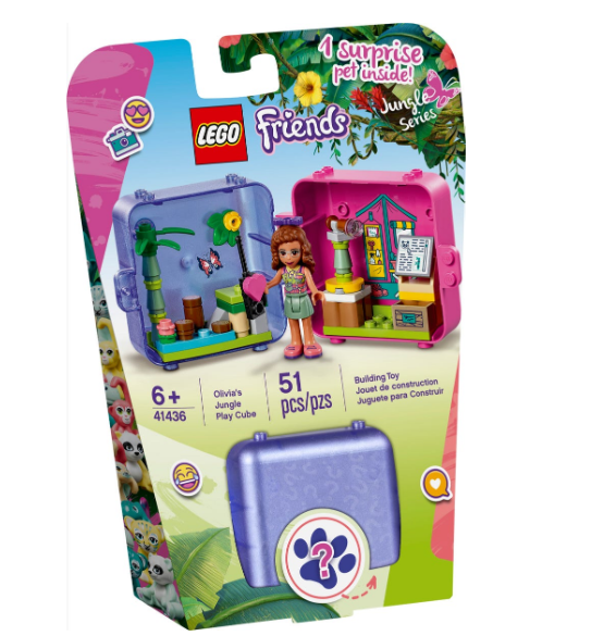 41436 Olivia's Jungle Play Cube
