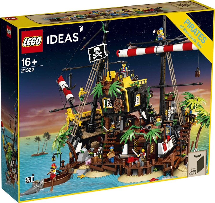 21322 LEGO Ideas Baraküda Körfezi Korsanları