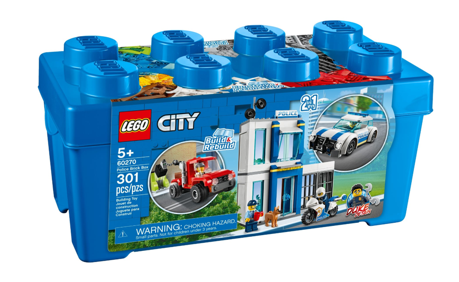 60270 LEGO City Polis Yapım Parçası Kutusu