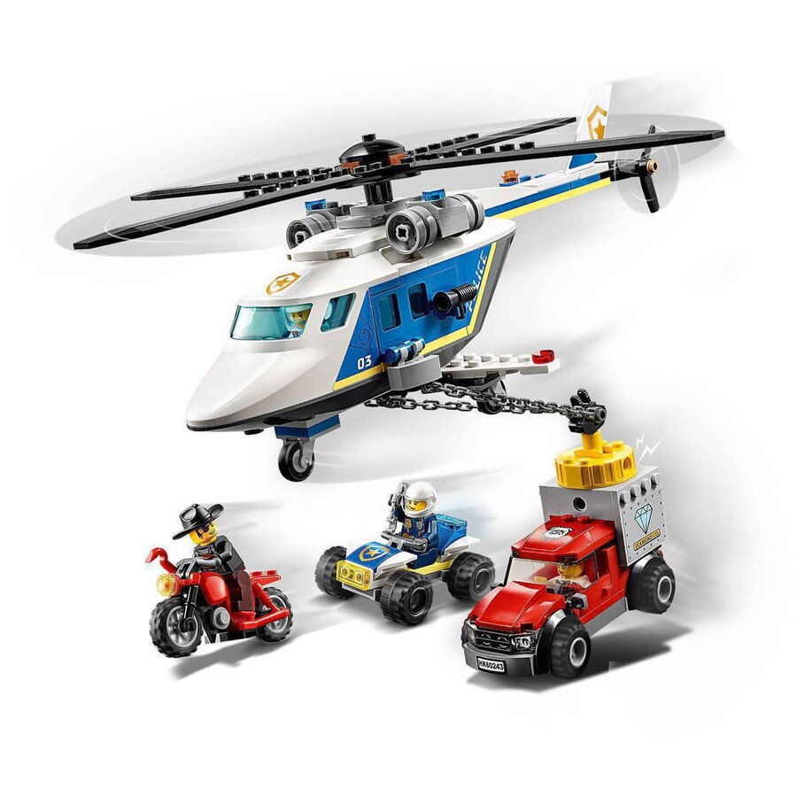 60243 LEGO City Polis Helikopteri Takibi