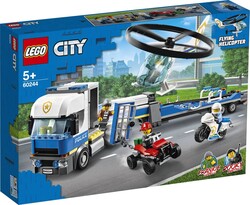 60244 LEGO City Polis Helikopteri Nakliyesi - Thumbnail