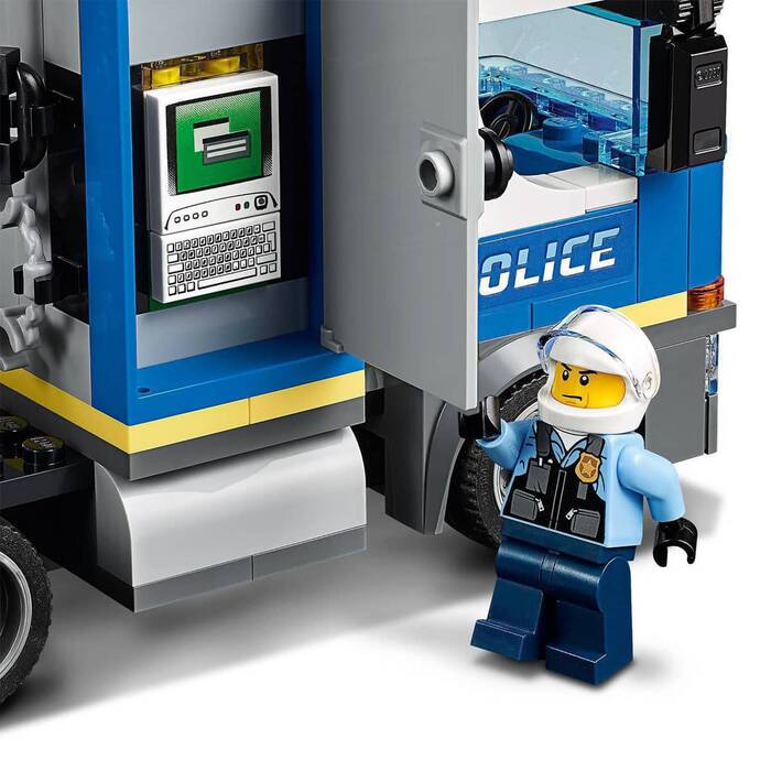 lego city police helicopter transport