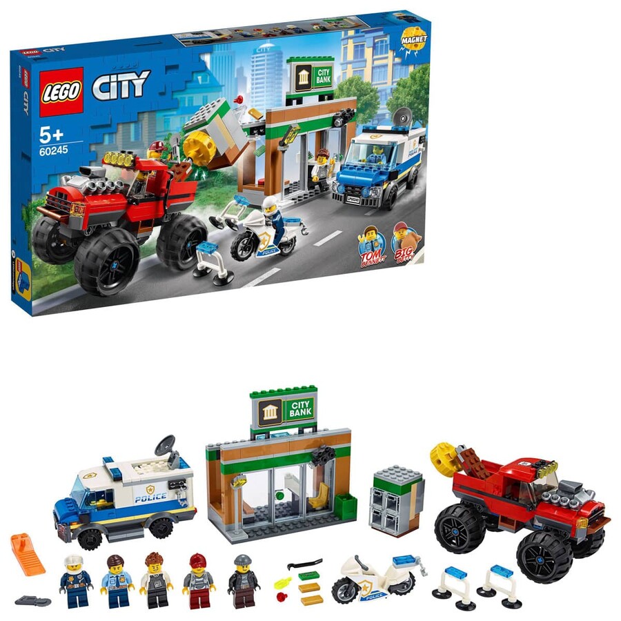 60245 LEGO City Polis Canavar Kamyon Soygunu