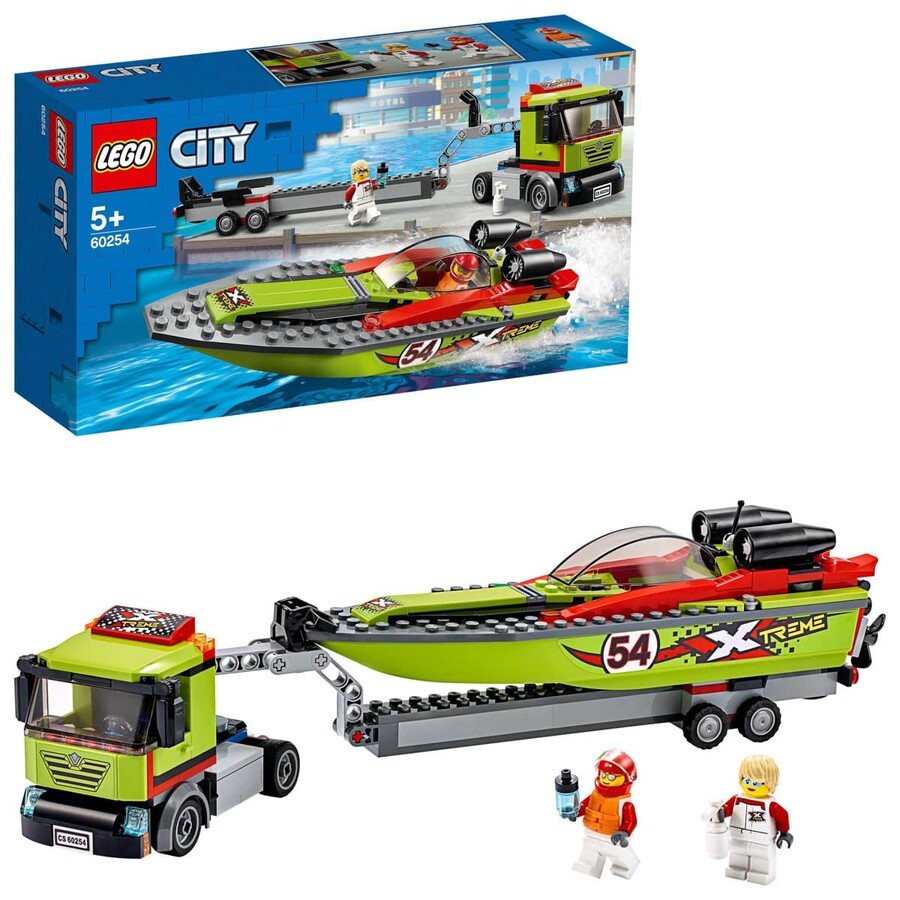60254 LEGO City Yarış Teknesi Taşıyıcı
