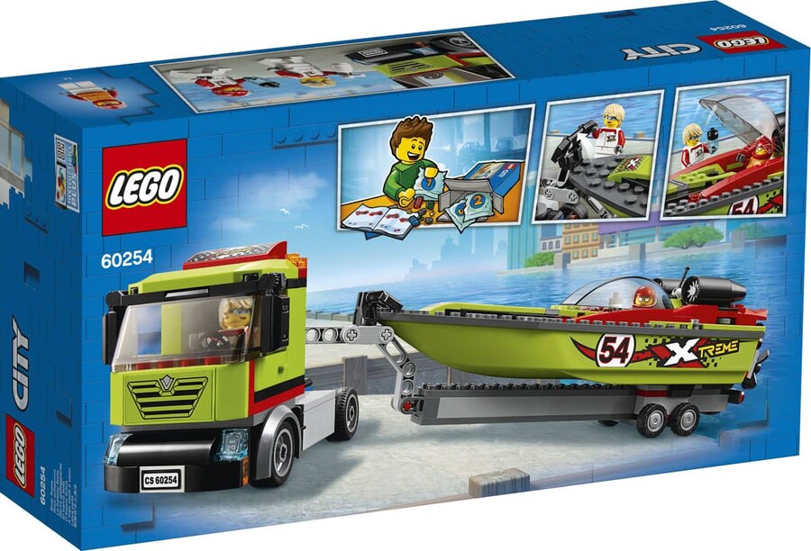 60254 LEGO City Yarış Teknesi Taşıyıcı