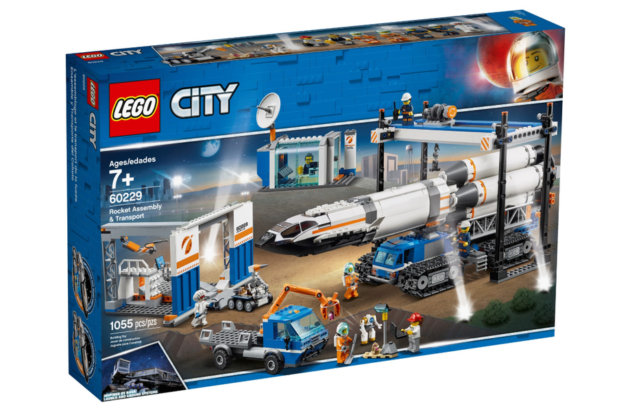 60229 LEGO City Roket Montaj ve Nakliyesi