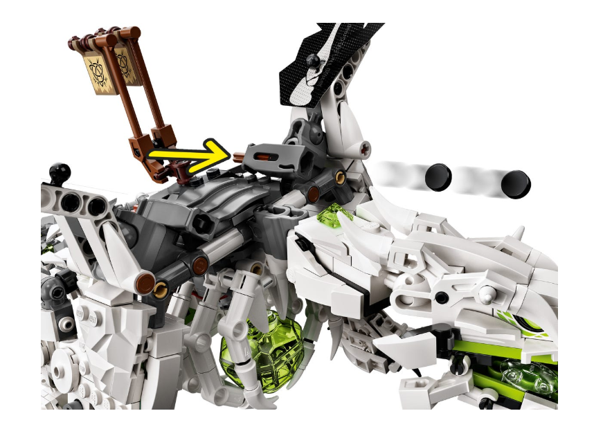 71721 LEGO Ninjago Kafatası Büyücüsü'nün Ejderhası