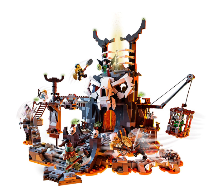 71722 LEGO Ninjago Kafatası Büyücüsü'nün Zindanları