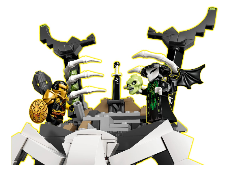 71722 LEGO Ninjago Kafatası Büyücüsü'nün Zindanları