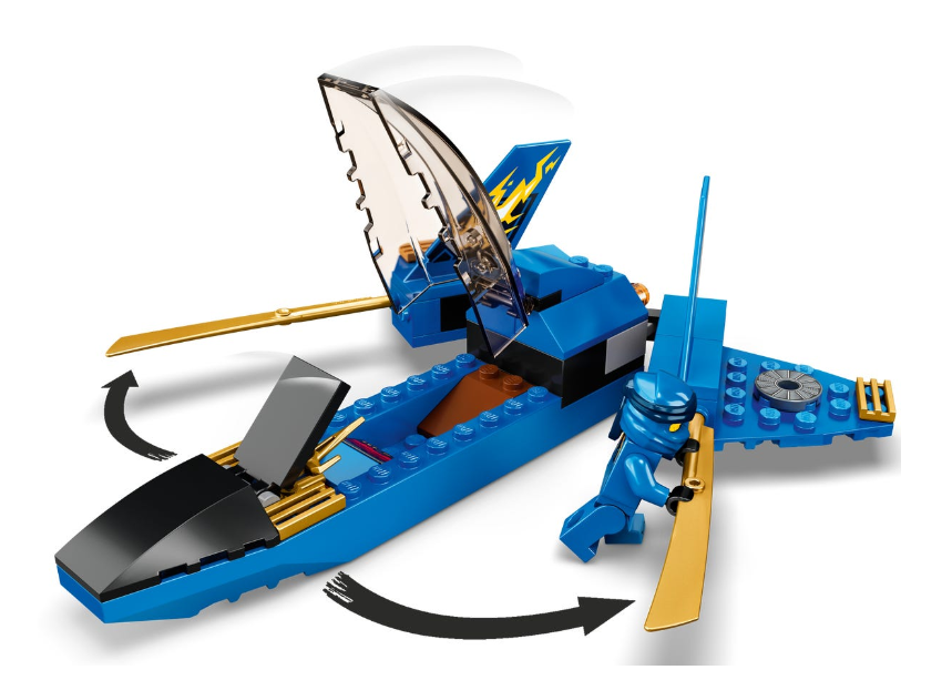 71703 LEGO Ninjago Fırtına Uçağı Savaşı