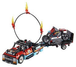 LEGO - 42106 LEGO Technic Gösteri Kamyoneti ve Motosikleti