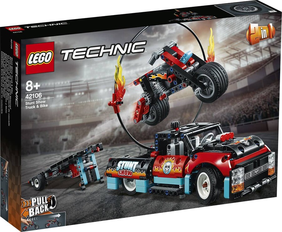42106 LEGO Technic Gösteri Kamyoneti ve Motosikleti