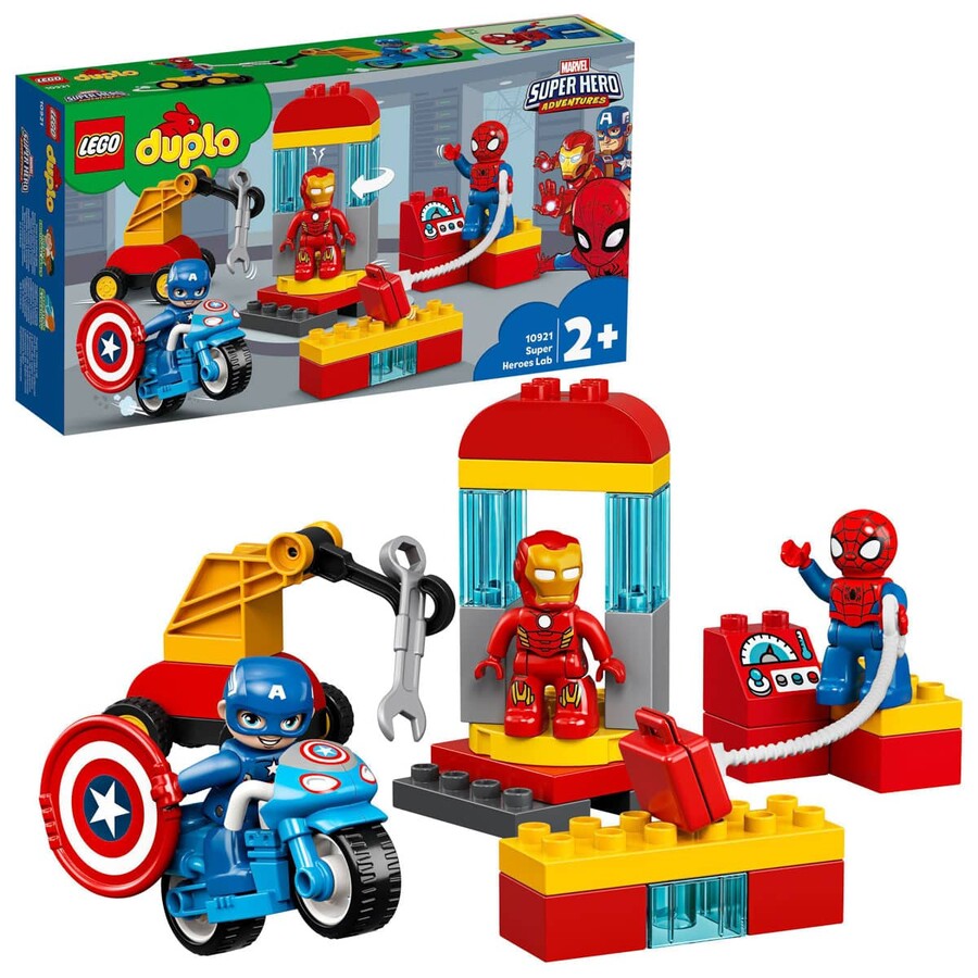 10921 LEGO DUPLO Super Heroes Süper Kahraman Laboratuvarı