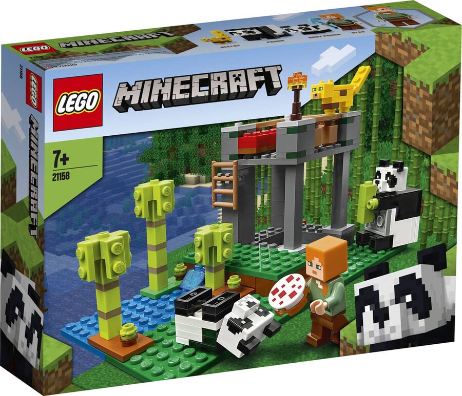 21158 LEGO Minecraft Panda Yuvası