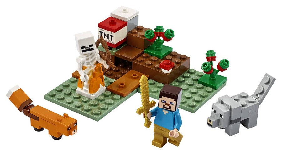 21162 LEGO Minecraft Taiga Macerası