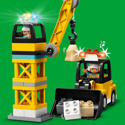 10933 LEGO® DUPLO® Town Kuleli Vinç ve İnşaat - Thumbnail