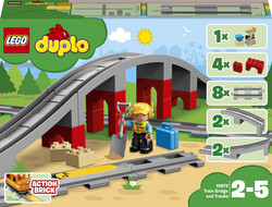 10872 LEGO® DUPLO® Town Tren Köprüsü ve Rayları - Thumbnail