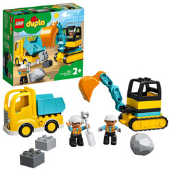 LEGO - 10931 LEGO® DUPLO® Town Kamyon ve Paletli Kazıcı (1)